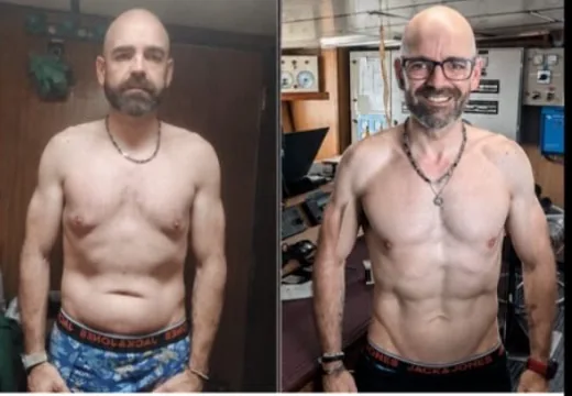 Transformación antes y después